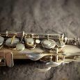 vintage saxophone keys